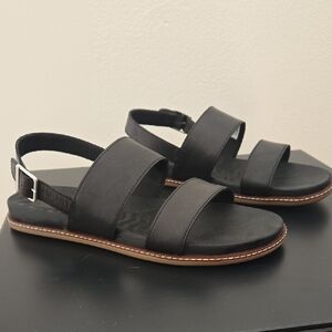 Sperry Black Sandals